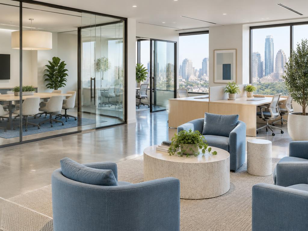 Pristine contemporary commercial office